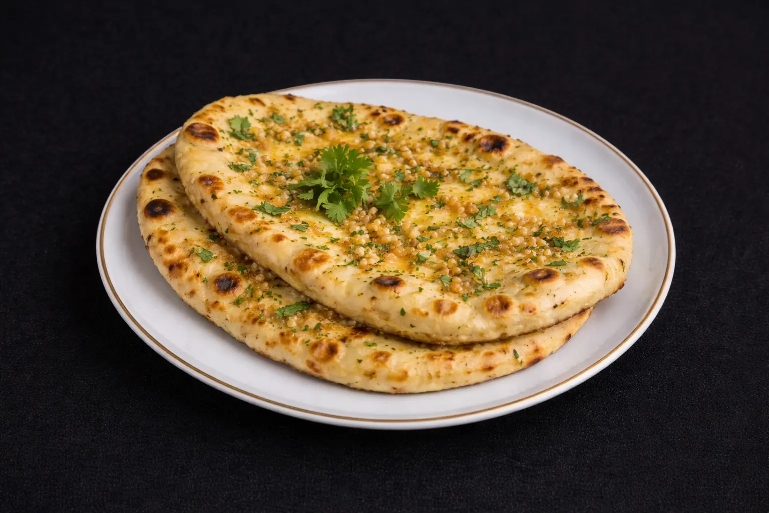 Apna Spicy Hut garlic naan bread Winnipeg fresh tandoor baked